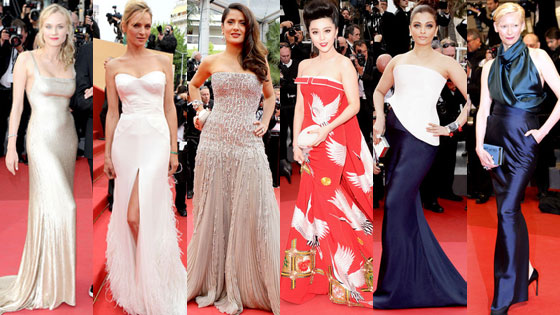 Diane Kruger, Uma Thurman, Salma Hayek, Fan Bingbing, Aishwarya Rai, Tilda Swinton Diane Kruger, Uma Thurman, Salma Hayek, Fan Bingbing, Aishwarya Rai, Tilda Swinton